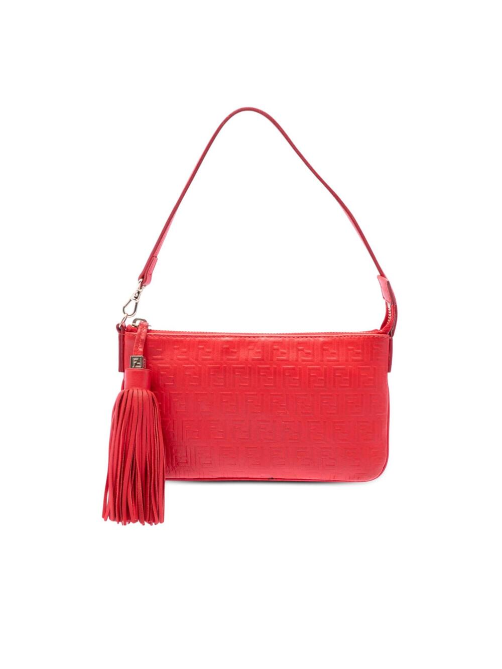 Fendi Zucchino Embossed Nappa Tassel #372598F48B